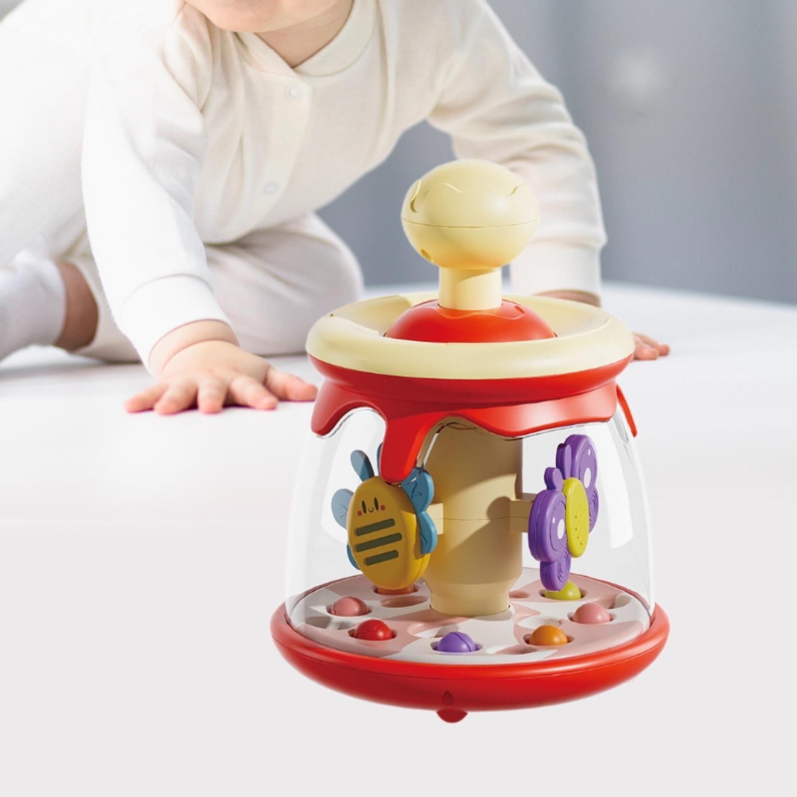 Baby Press Carousel Toy Lightweight Early Education Toy for 6 12 Months Kids