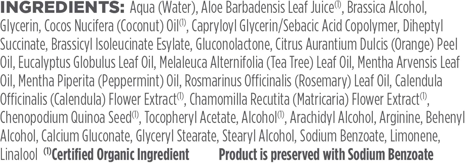 أفالون أورجانيكس، بلسم، علاج فروة الرأس، شجرة الشاي، 11 أونصة (312 جم)