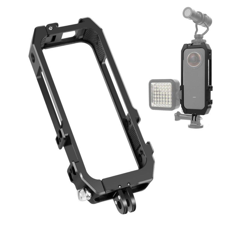Hungry Protective Cage Equipment Housing Frame with Cold Shoe Mounts & Adapter F