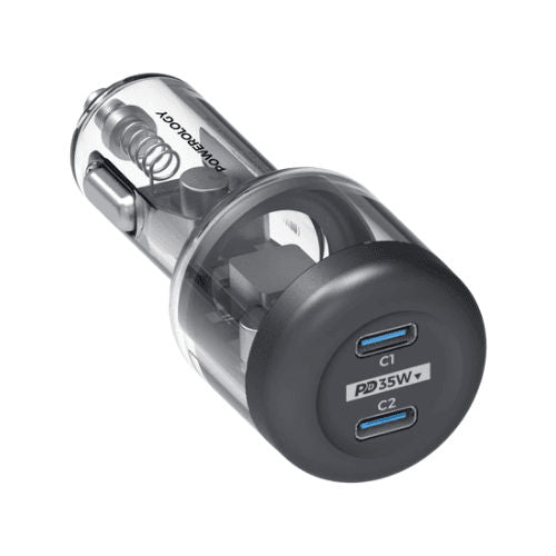 Powerology 35 PD Ultra-Quick Crystalline Car Adapt