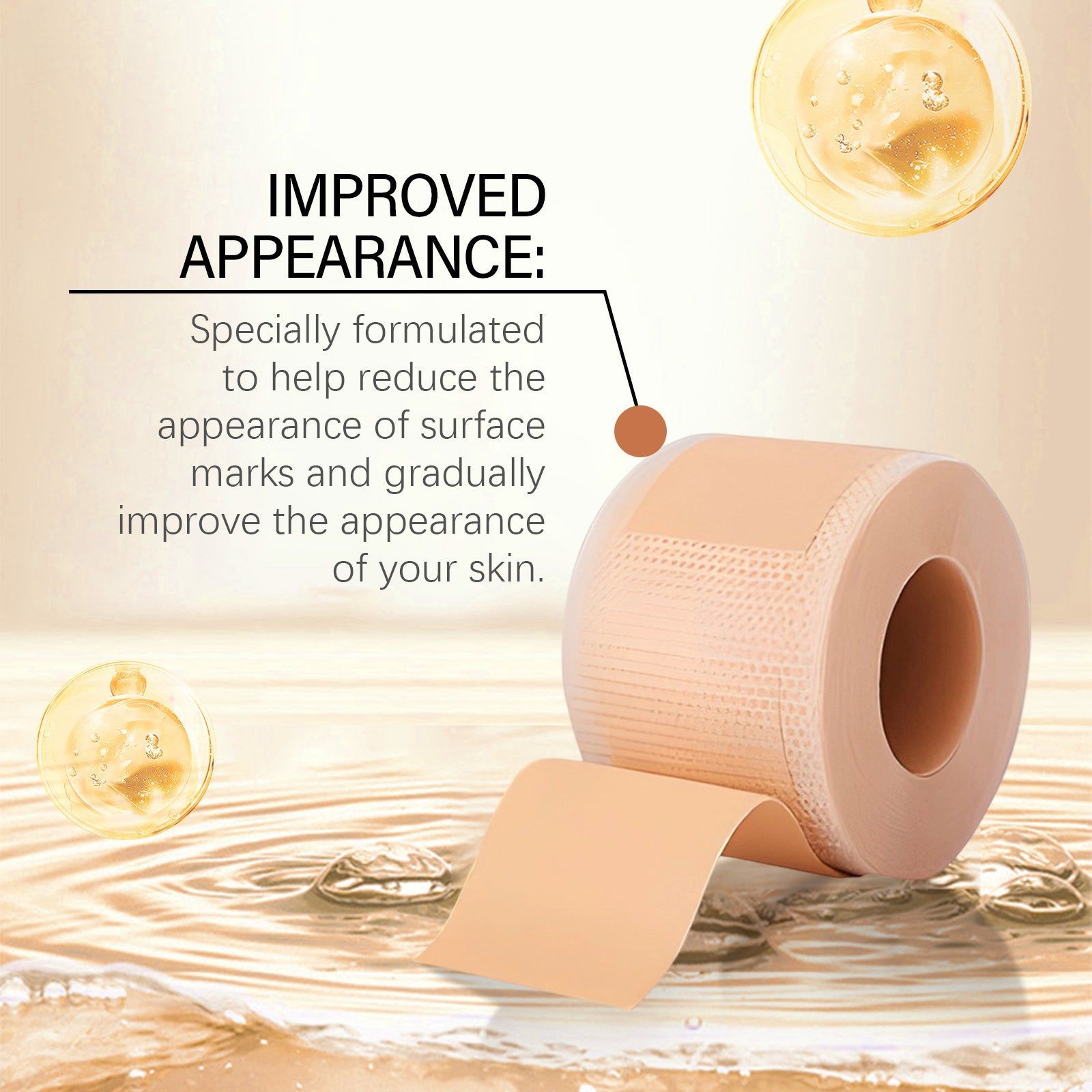 Skin Care Imprinting Light Moisturizing Patch for Scar, Mole, Wart Removal, Daily Skin Care ,1 roll