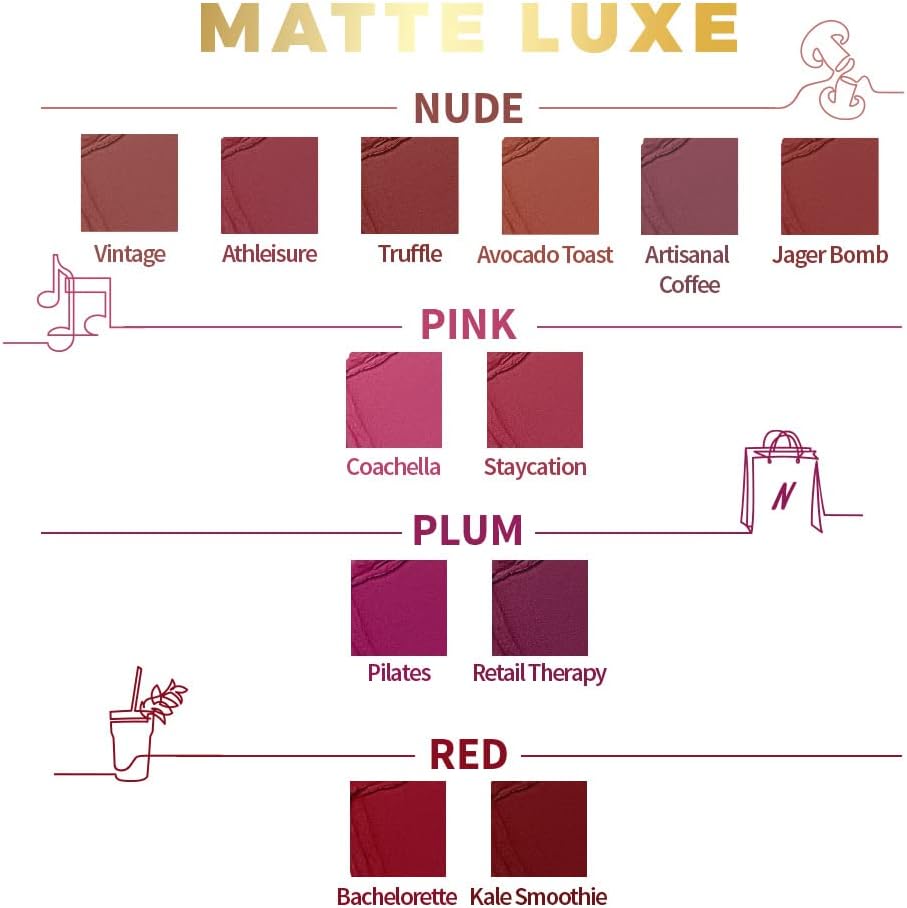 Nykaa Matte Luxe Lipstick  Vintage