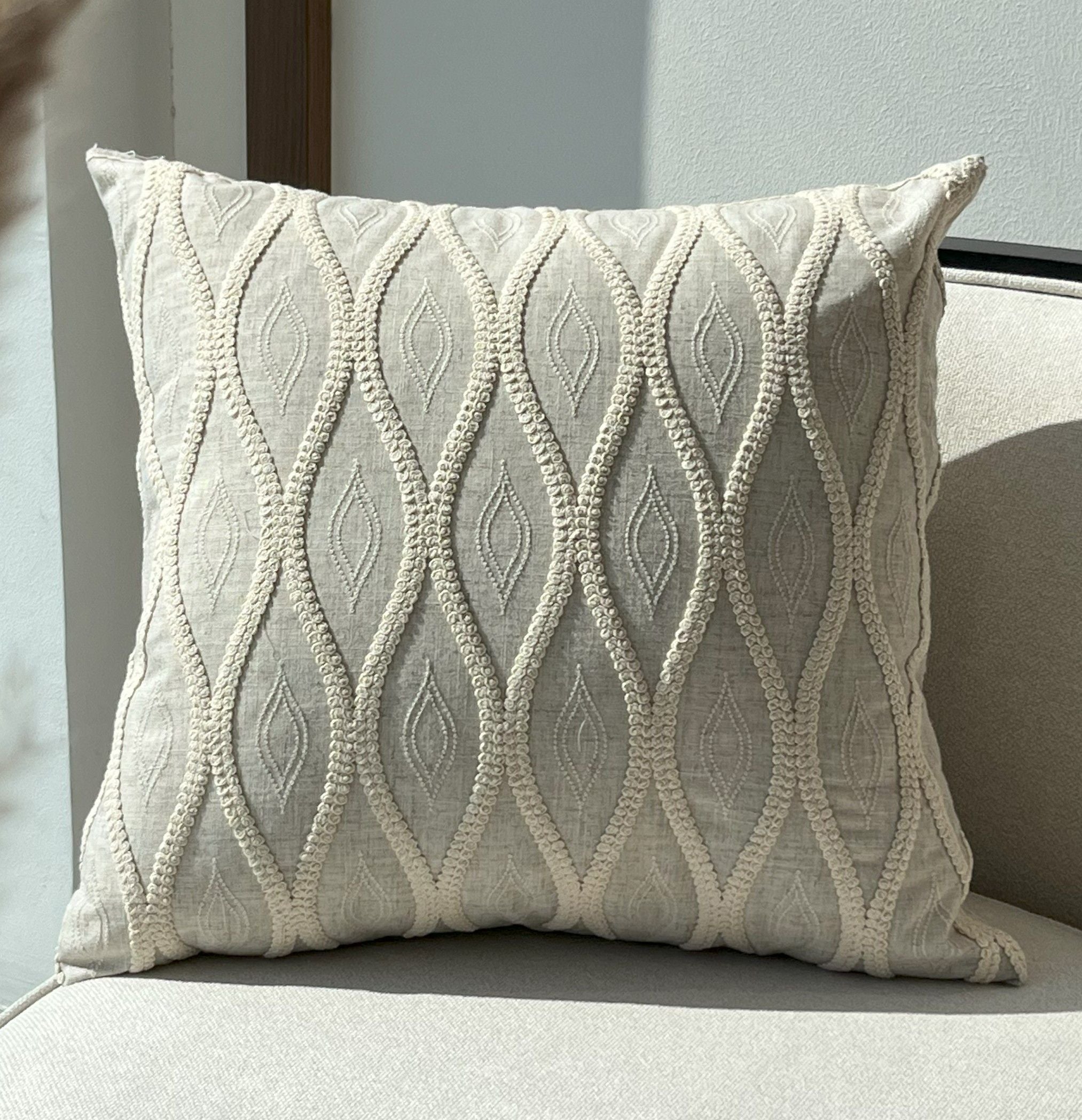 Luxury Linen Decorative Cushion Cover