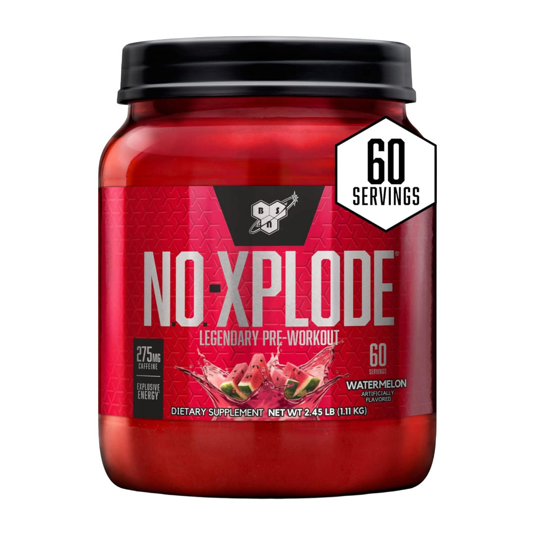 BSN N.O.-Xplode 3.0 Pre-Workout Powder, 555gm