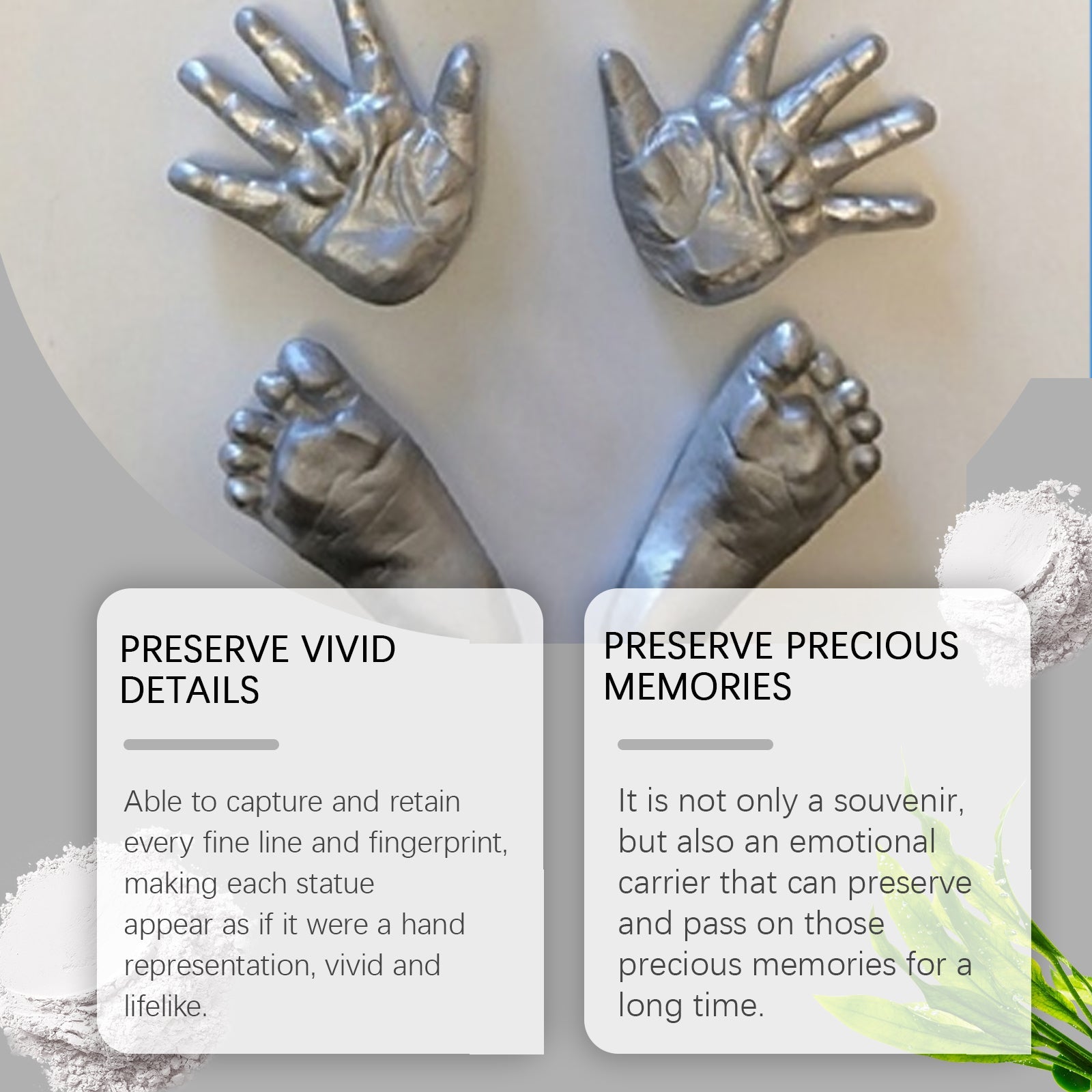 Create Stunning DIY Hand Models, Capture Memories, Perfect Gift, Easy 3D Clone Kit ,1set