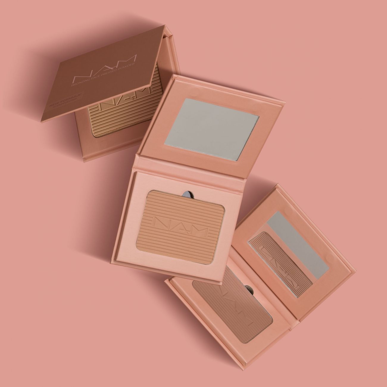 NAM Bronzing Face Pressed Powder, Warm Sun-Kissed Bronzer
