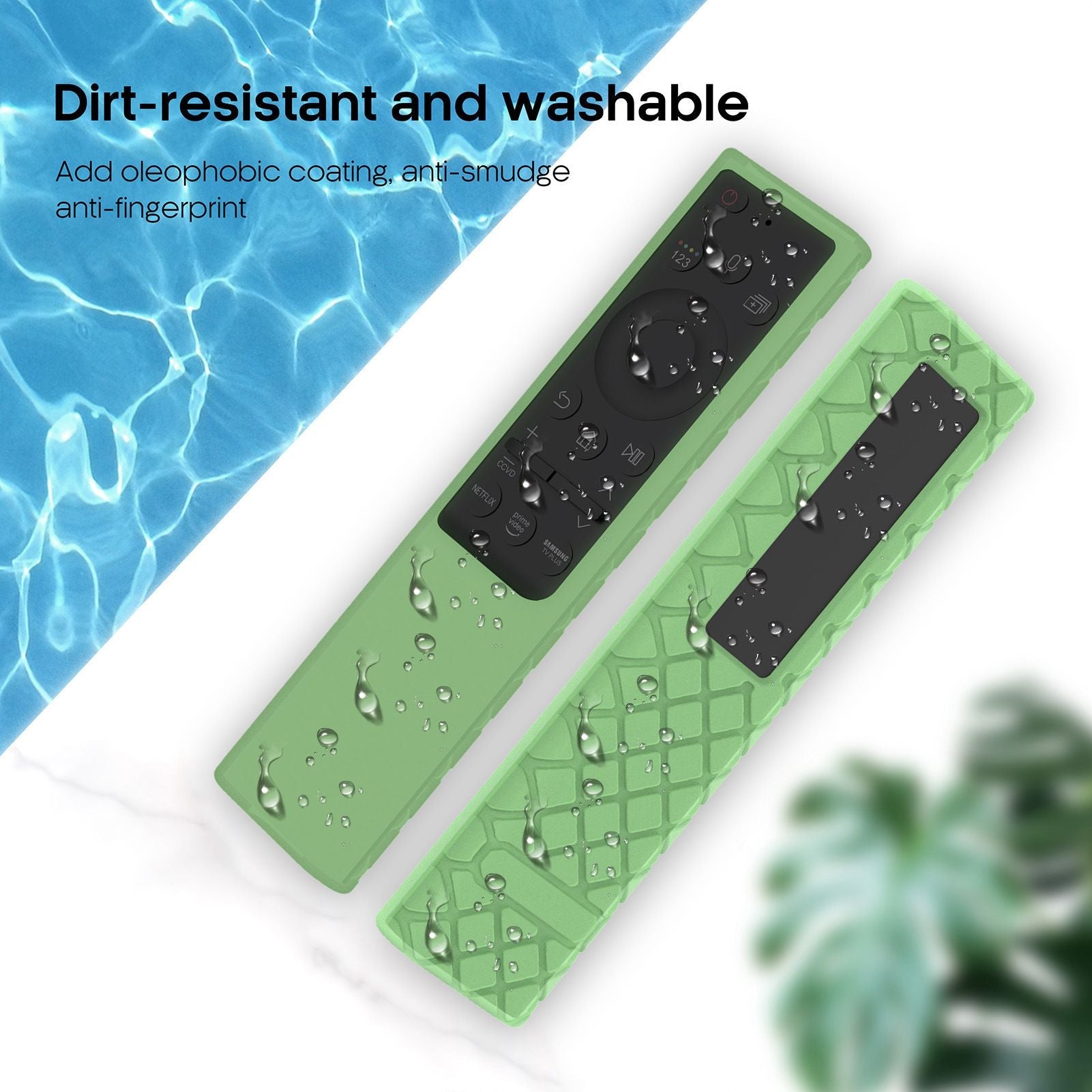 Silicone Remote Case Soft Protective Cover For Samsung Smartone 3 TV Controller