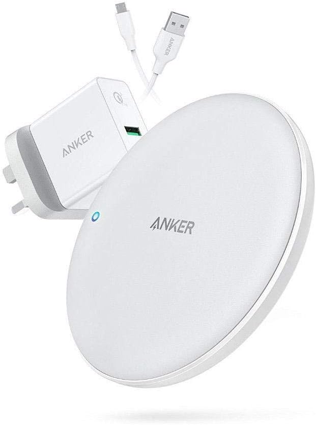 Anker Powerwave 7.5 Pad With Quick Charge 3.0 Charger White, B2514K21