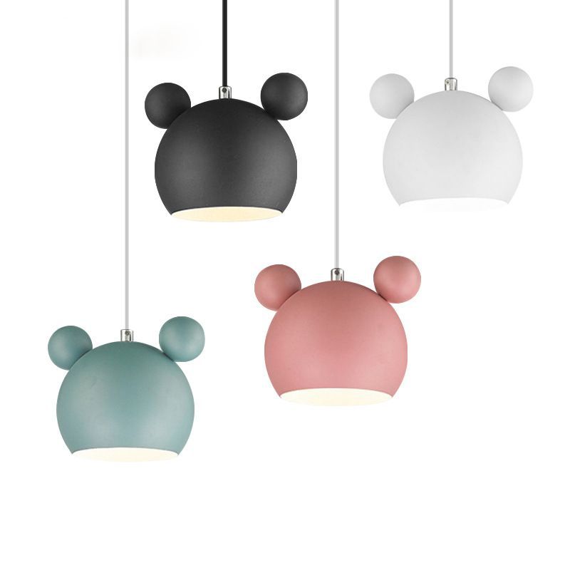 Nordic Pendant Light Mouse Hanging Lamp Dining Table Children's Bedroom Ceiling Lamp