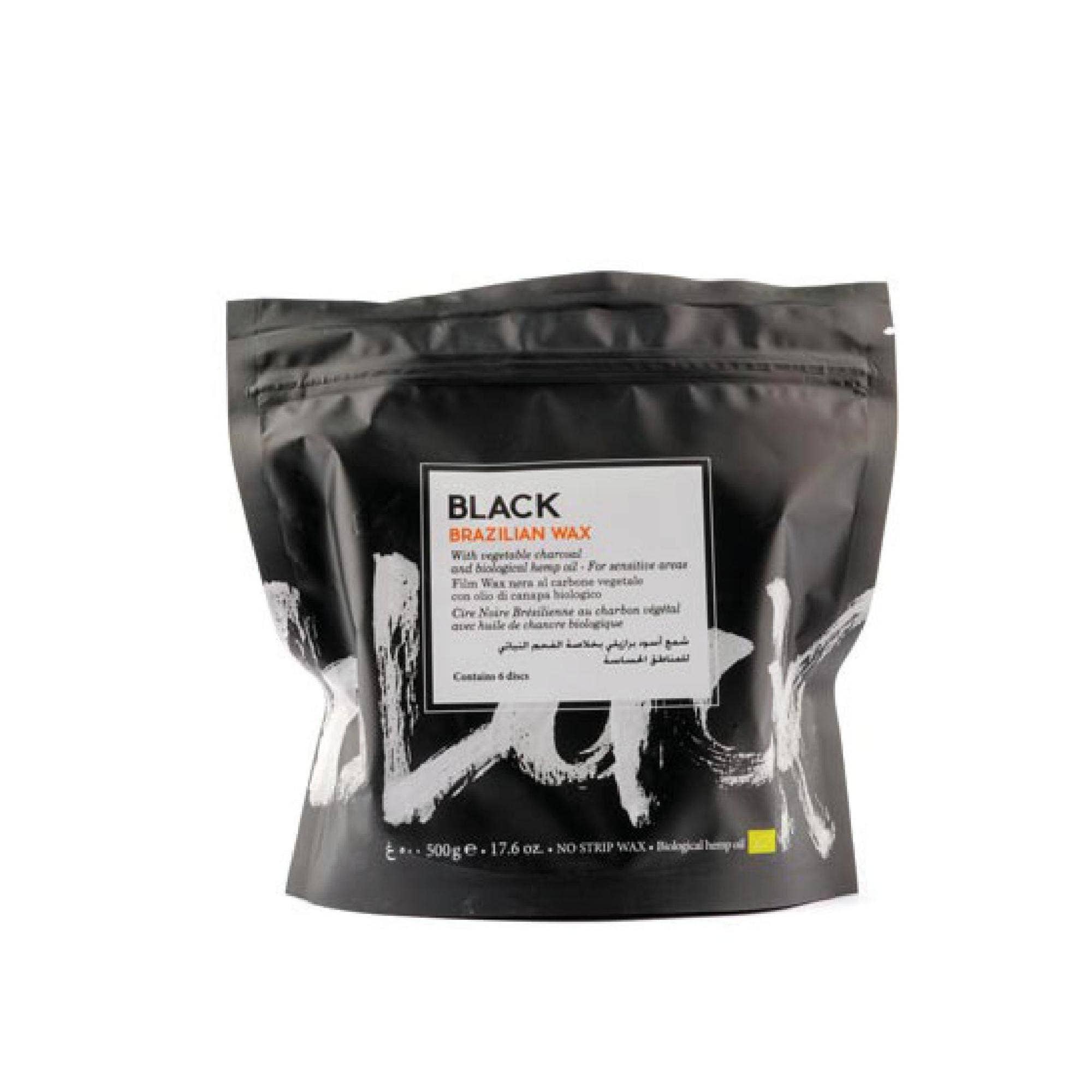 Rica Cosmetics Black Brazilian Disc Wax, 500gm