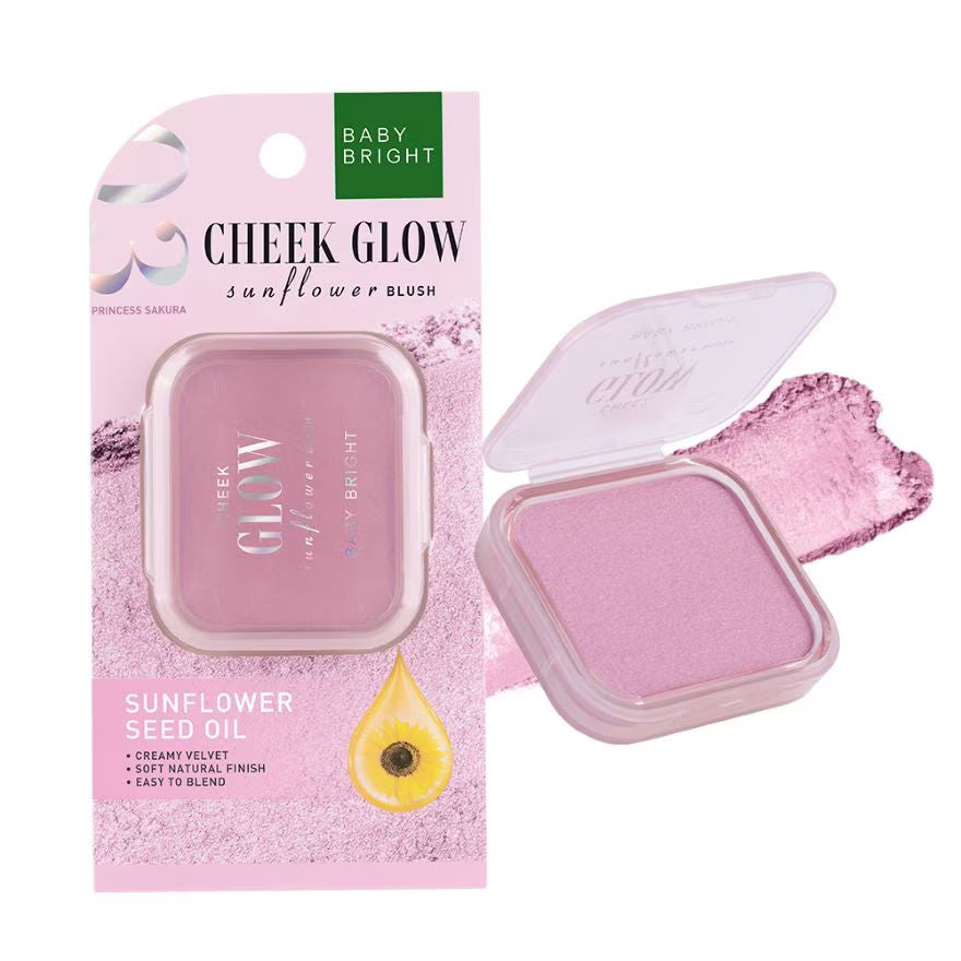 CHEEK GLOW SUNFLOWER BLUSH 5.2G BABY BRIGHT (M) 03 PRINCESS SAKURA