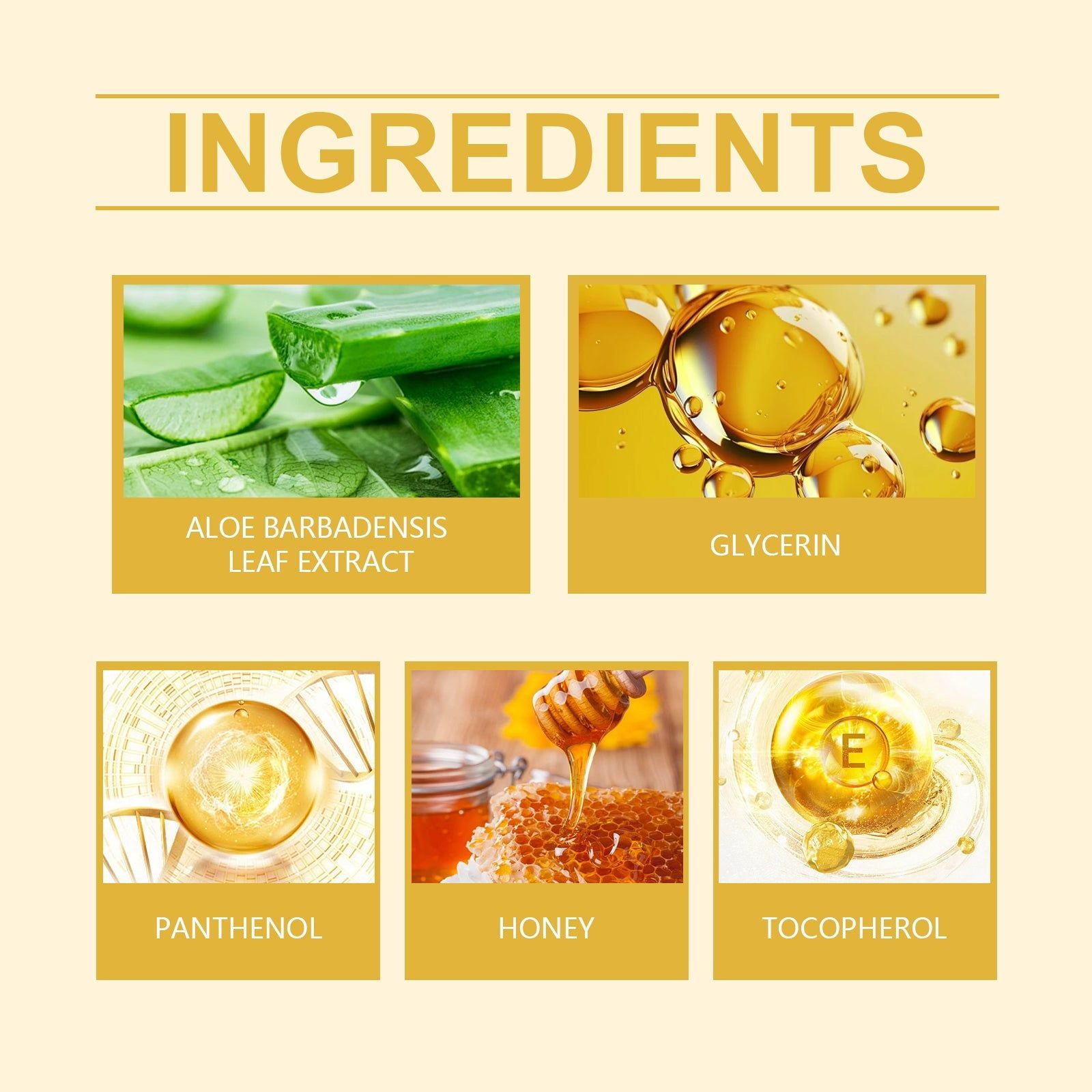 Aloe Vera Honey Facial Care Gel, Hydrating, Soothing, Moisturizing, All Skin ,100g