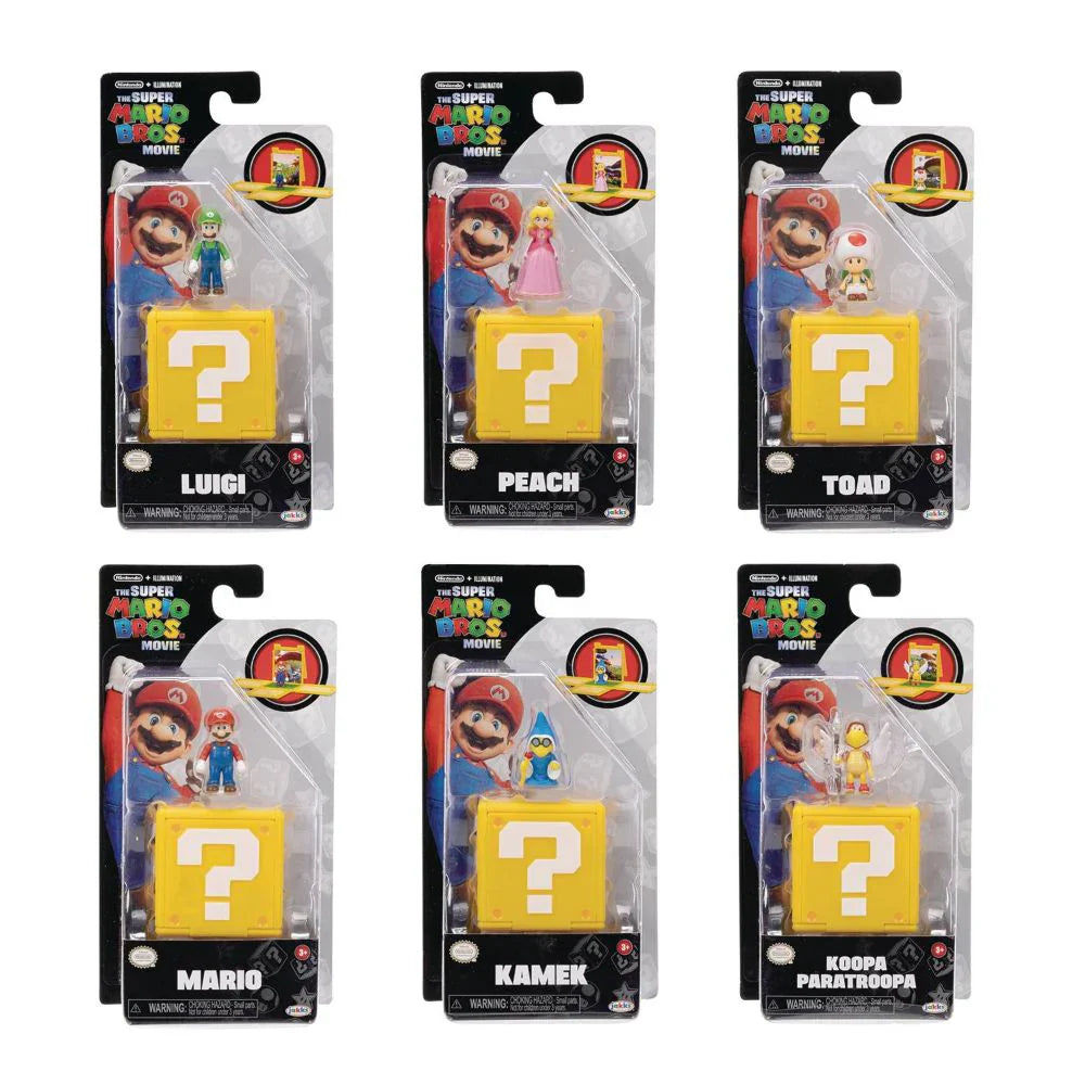Nintendo Super MarioMovie1.25"MFigAsst.6