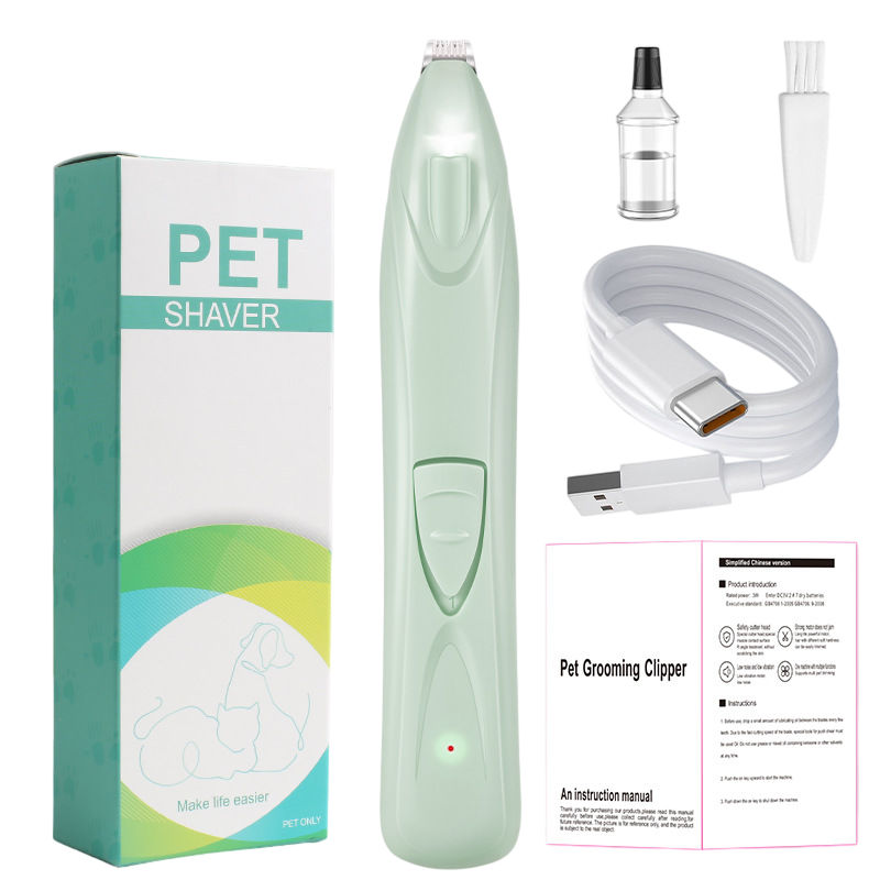 Pet Hair Clipper with LED Light