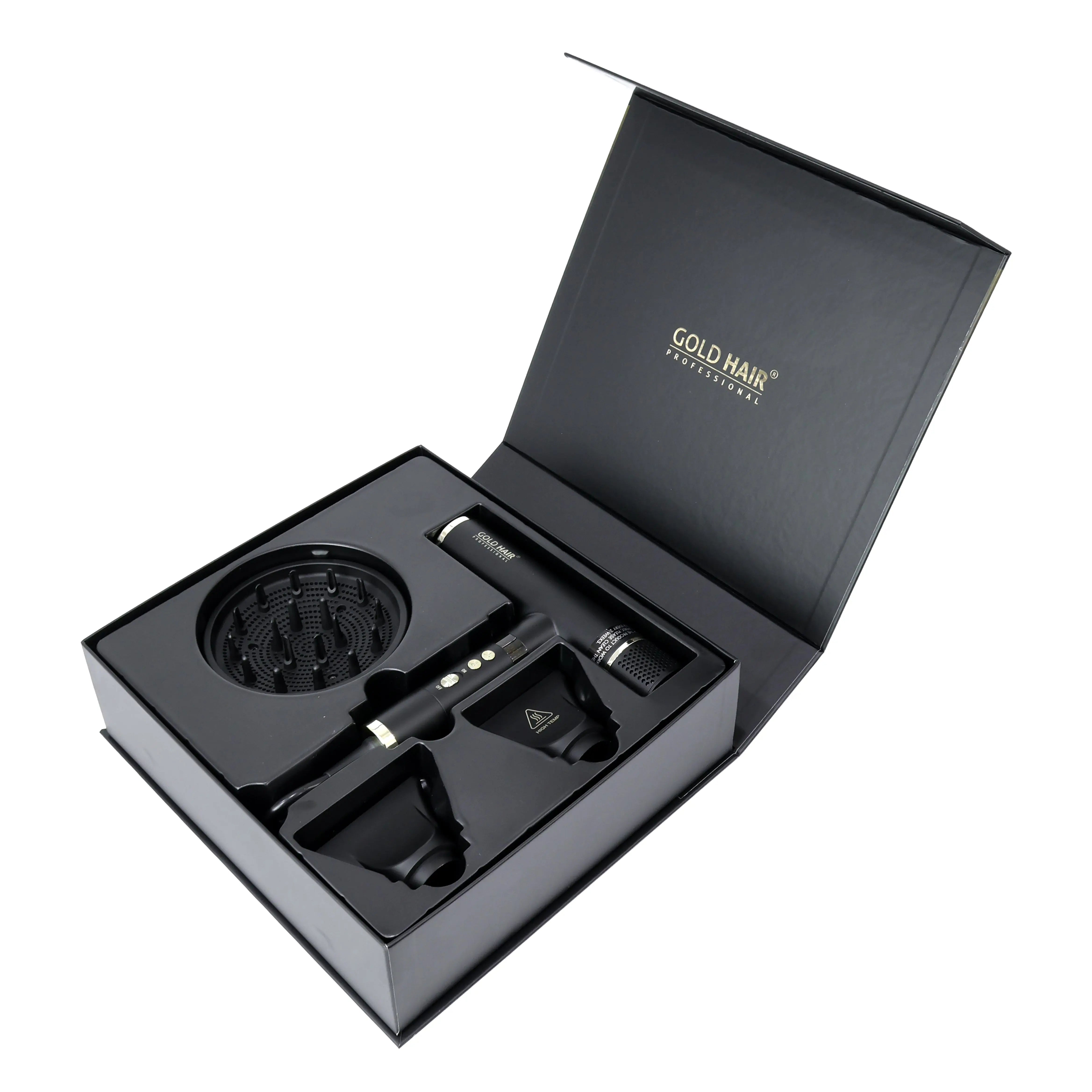 مجفف شعر «Gold Hair Professional Master» بقوة 2600 واط، من فئة صالونات التجميل