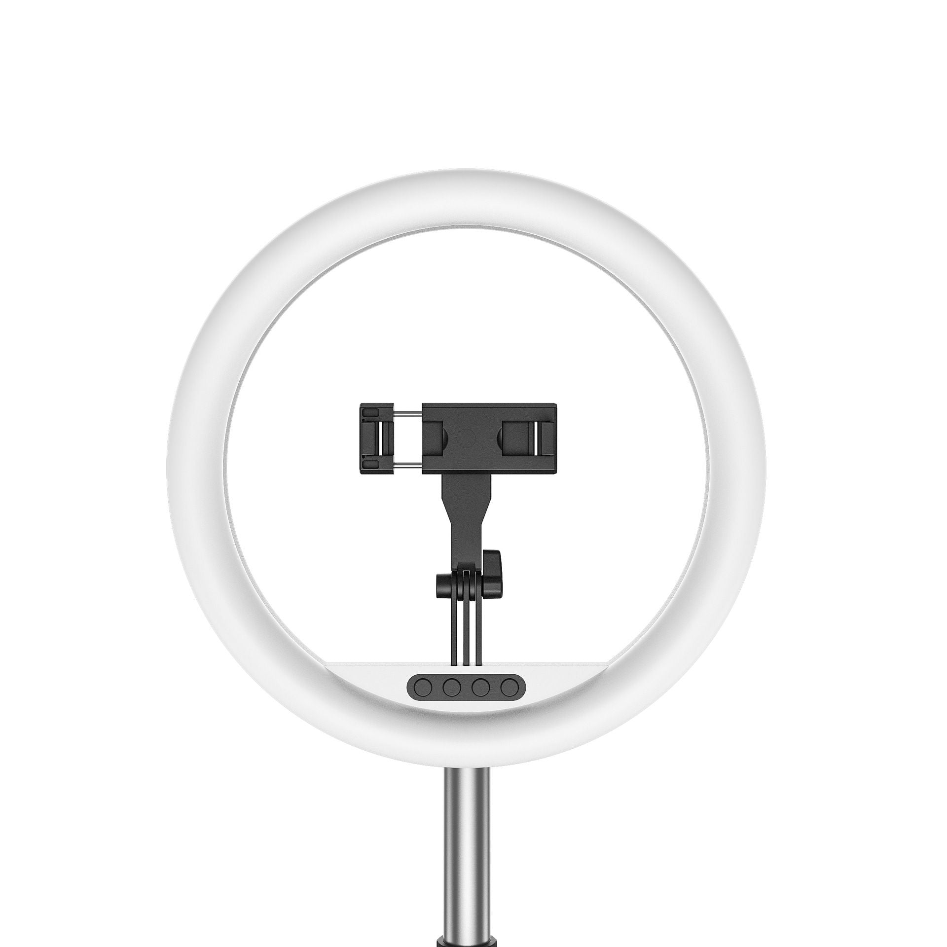 Foldable Selfie Sitick Phone Stand 360 Rerotion With Led Circle Lamp Fill Light