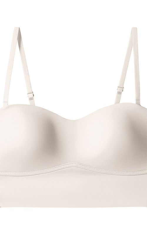Seamless Bra Push Up Anti Slip Bra Removable Straps Underwear Without Steel Ring