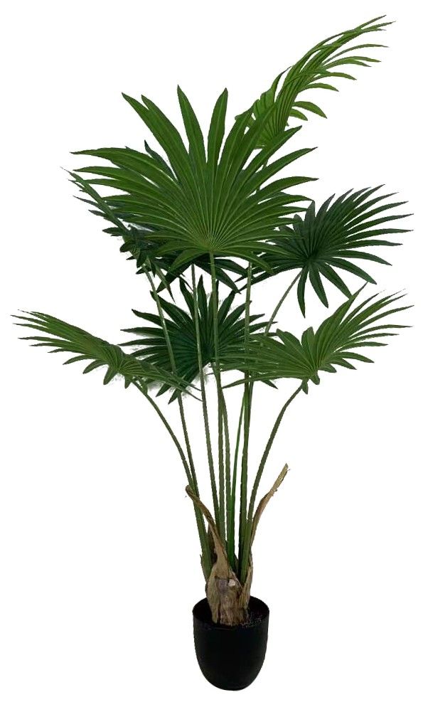 140cm Realistic Tall Fan Palm Tree #KA0469
