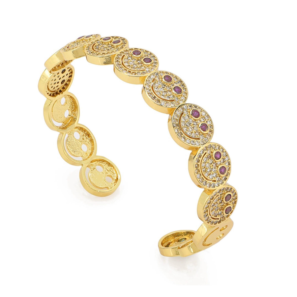 Smiley Face Bangle