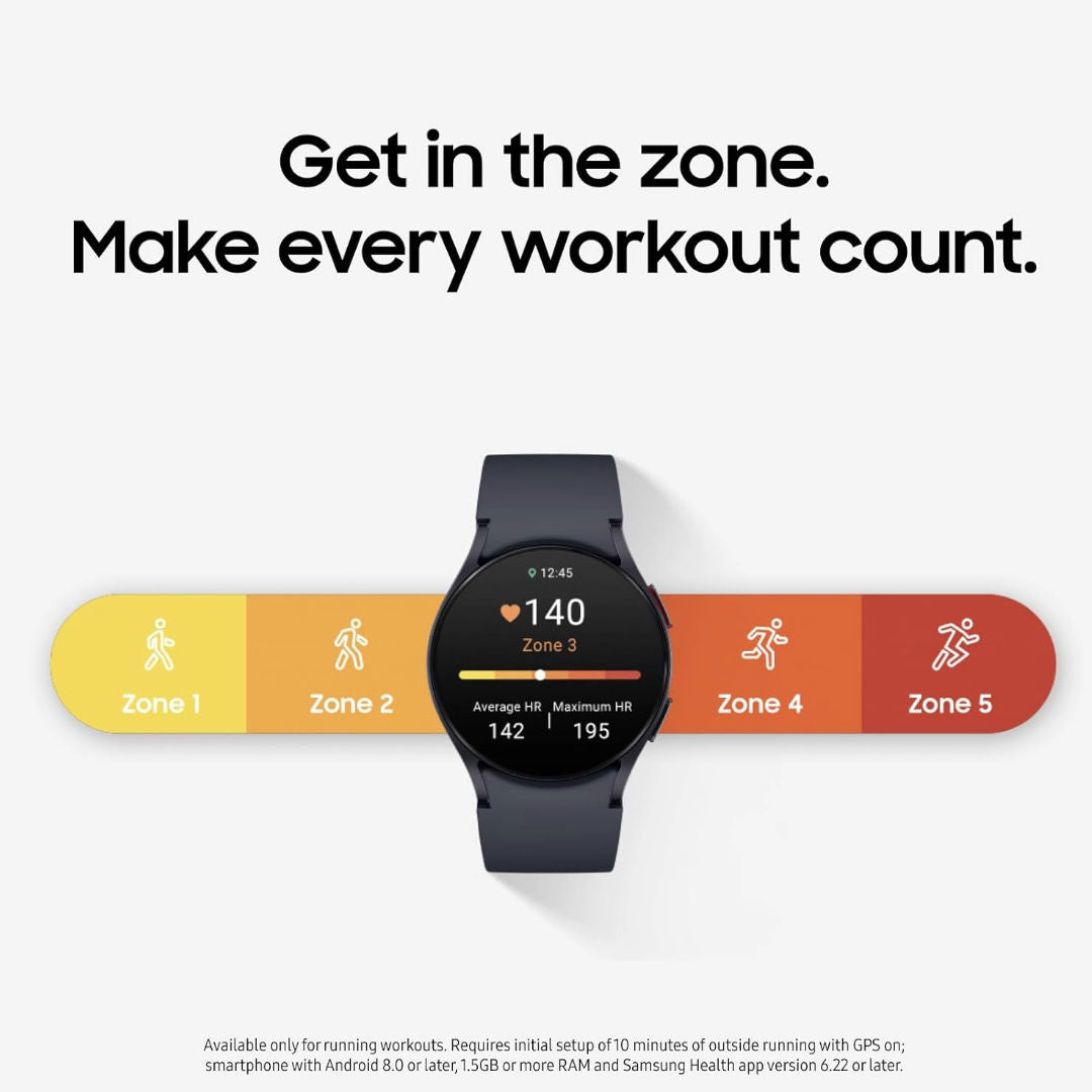Samsung Galaxy Watch6 Bluetooth 44mm Smart Watch, 1.5" Super AMOLED Display