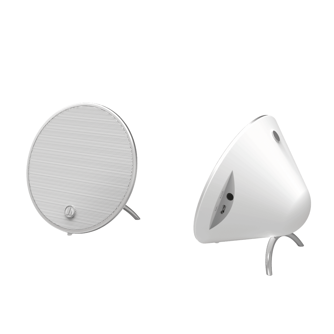 مجموعة مكبرات الصوت المحمولة HAMA 173165 "Cones" Bluetooth®، أبيض