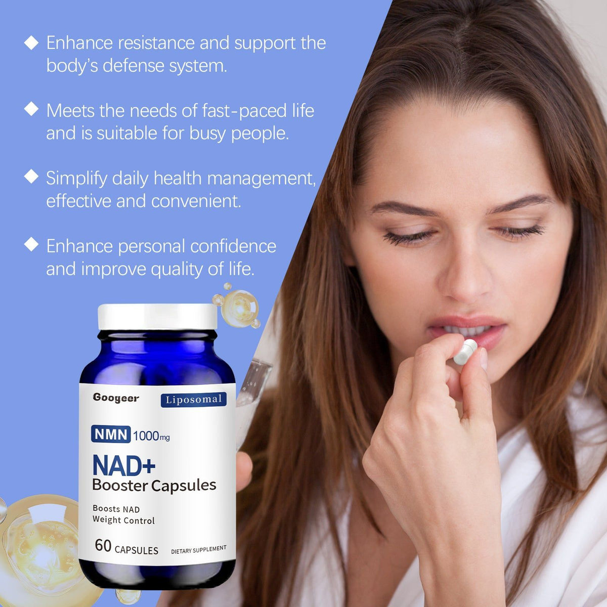 Boost Your Body Care, Antioxidant Capsules for Fitness & Wellness, Easy Daily Use ,60 capsules