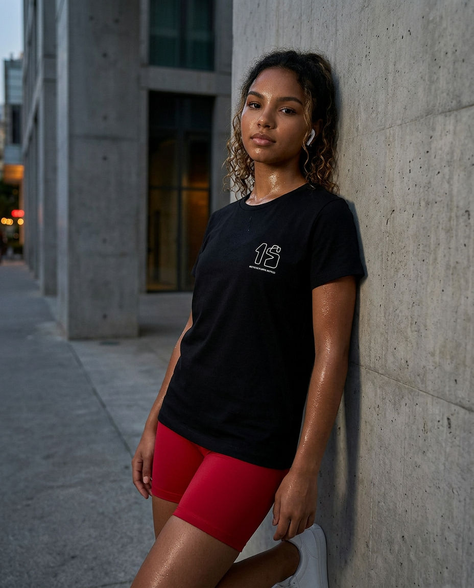 RSPR BLACK WOMEN T-SHIRT No. 15