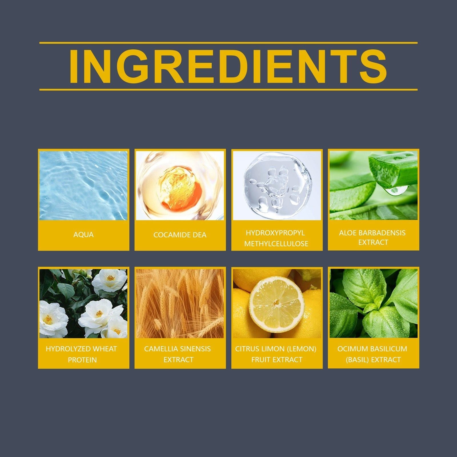 Basil Lemon Body Bath Gel, Hydrating, Refreshing, Natural Fragrance ,100ml