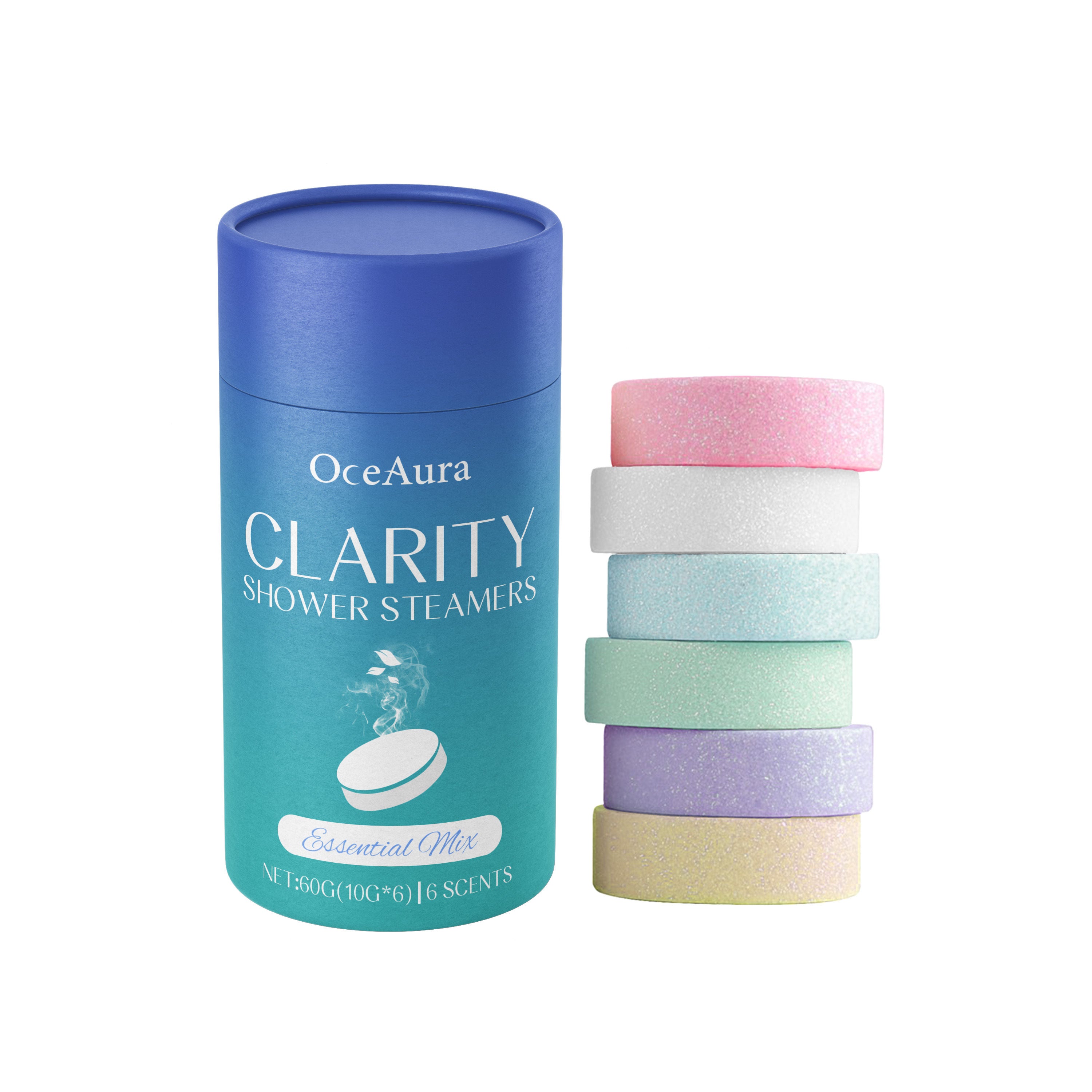 Aromatherapy Shower Tablets, Body Cleansing, Relaxing Fragrance, Spa Experience ,1 set