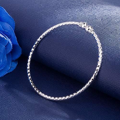 Women Cuff Bangles Simple Bracelets Mothers Day Gift