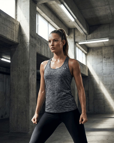 Under Armour Dark Grey Training Tank