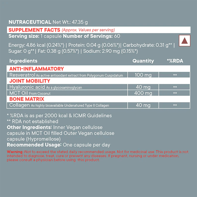 Slow Bone Support,  60 Caps