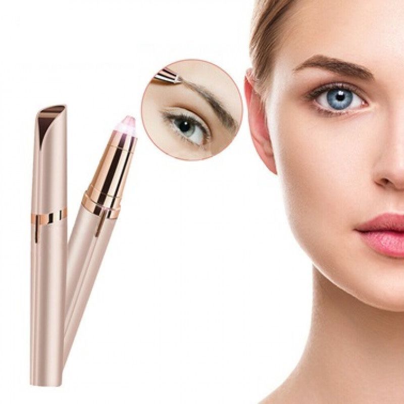 Electric Eyebrow Trimmer Automatic Painless Eyebrow Hair Remover For Women