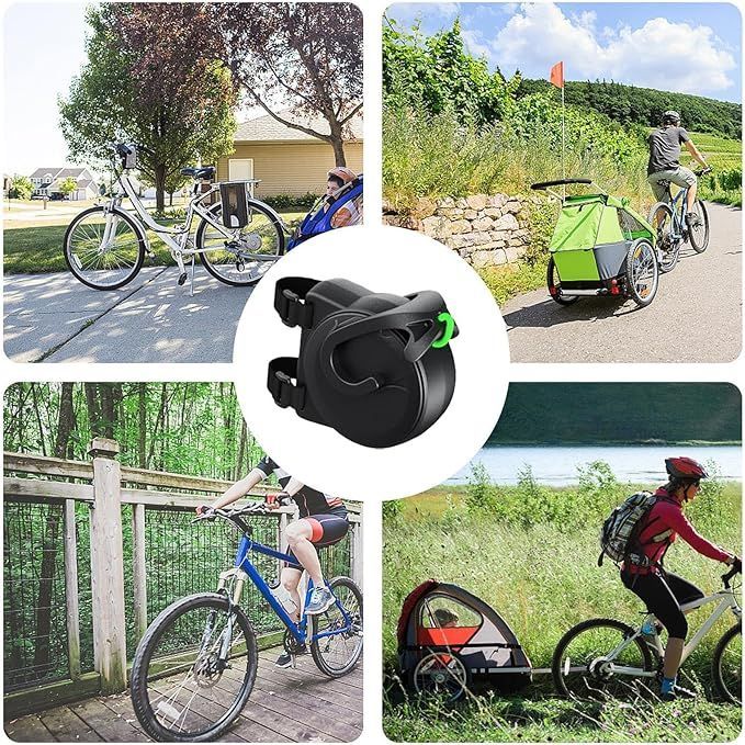 Bike Tow Rope for Kids Bike Trailer Strap Retractable Traction Rope Cycling Towing Pull Rope