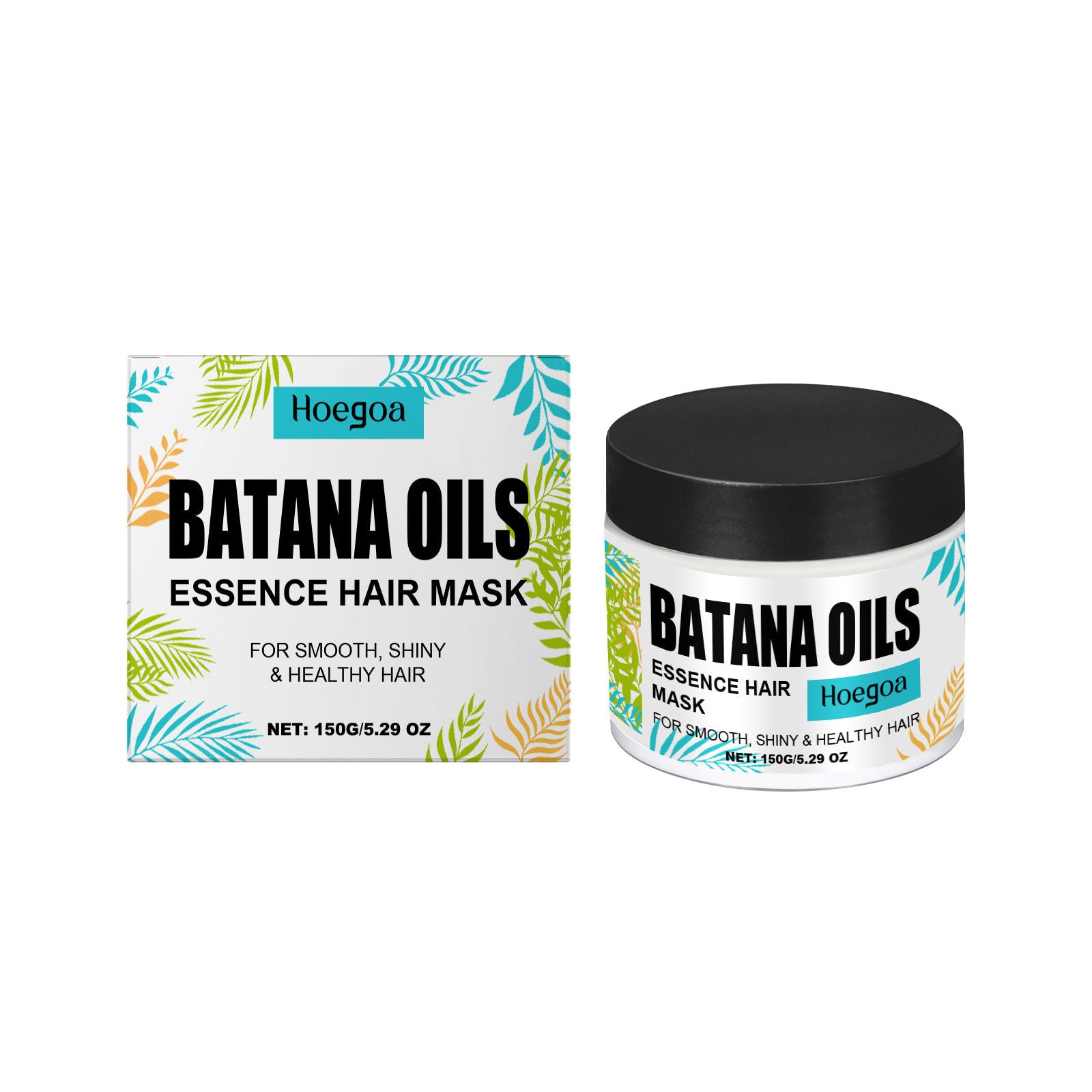 Batana Moisturizing Hair Mask, Nourishing Hair Care, Smooth Shine, Long-Lasting Moisture ,150g