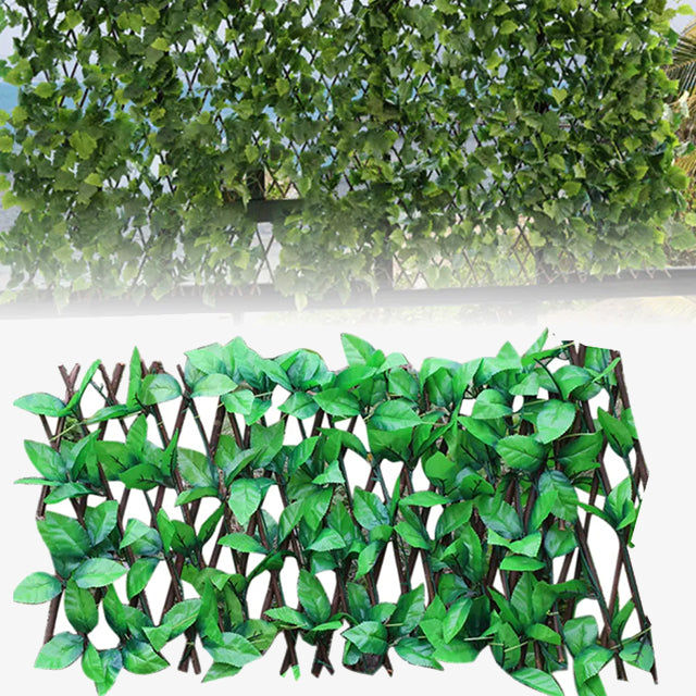 1 Piece Artificial Garden Plant Fence Décor - Realistic Outdoor Decorative Wall for Garden & Patio