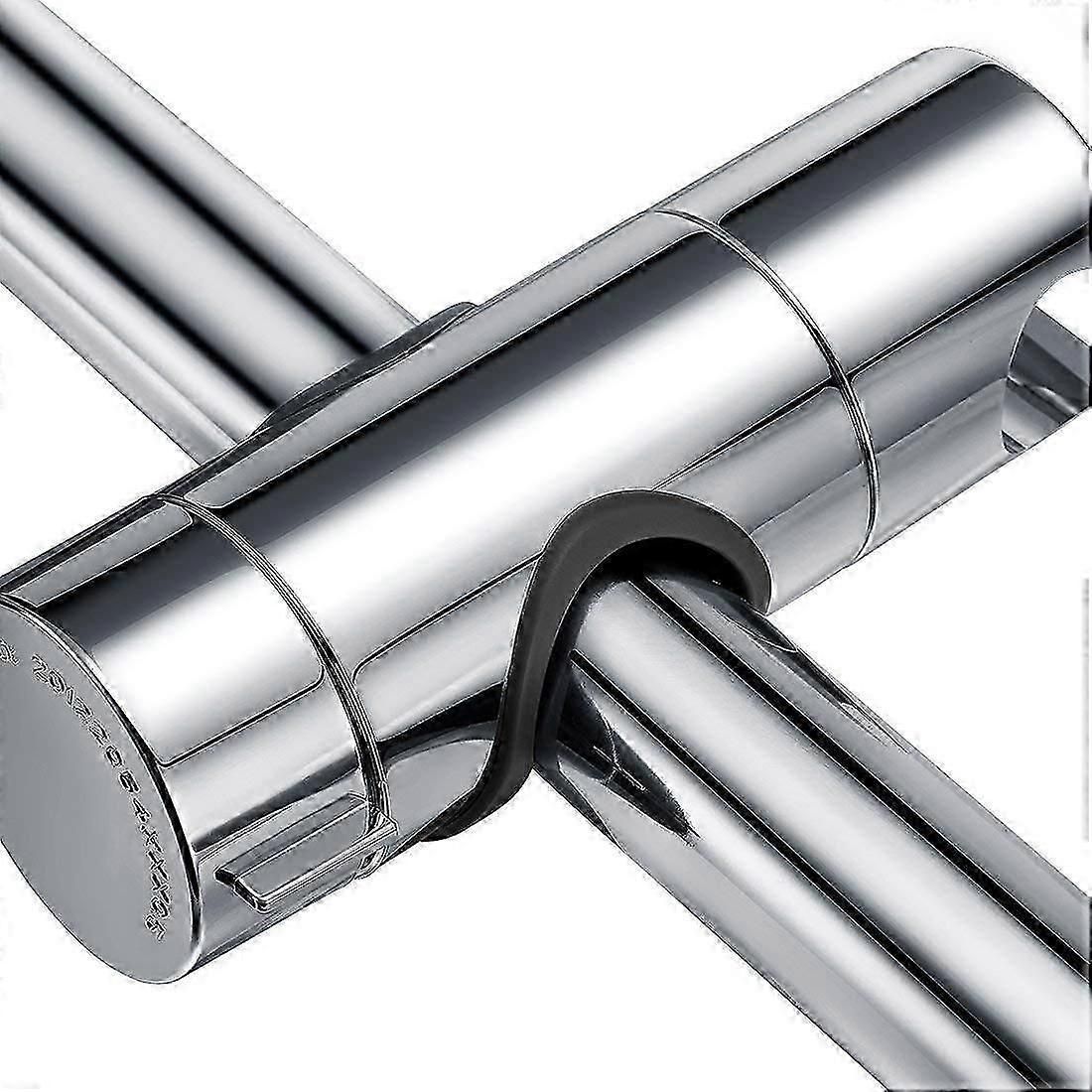 Movable Shower Slide Socket Holder 360 Degree Adjustment Suitable For 18-25mm Round Tube