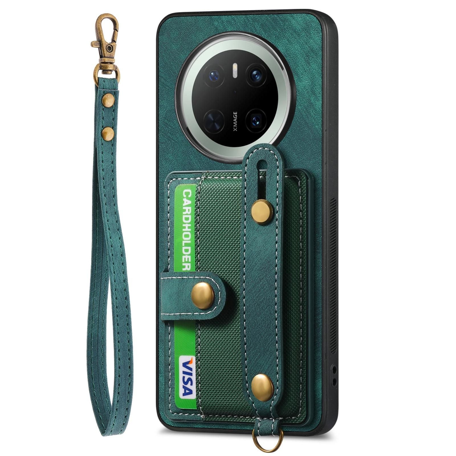 Retro Card Wallet Case For Huawei Mate 70