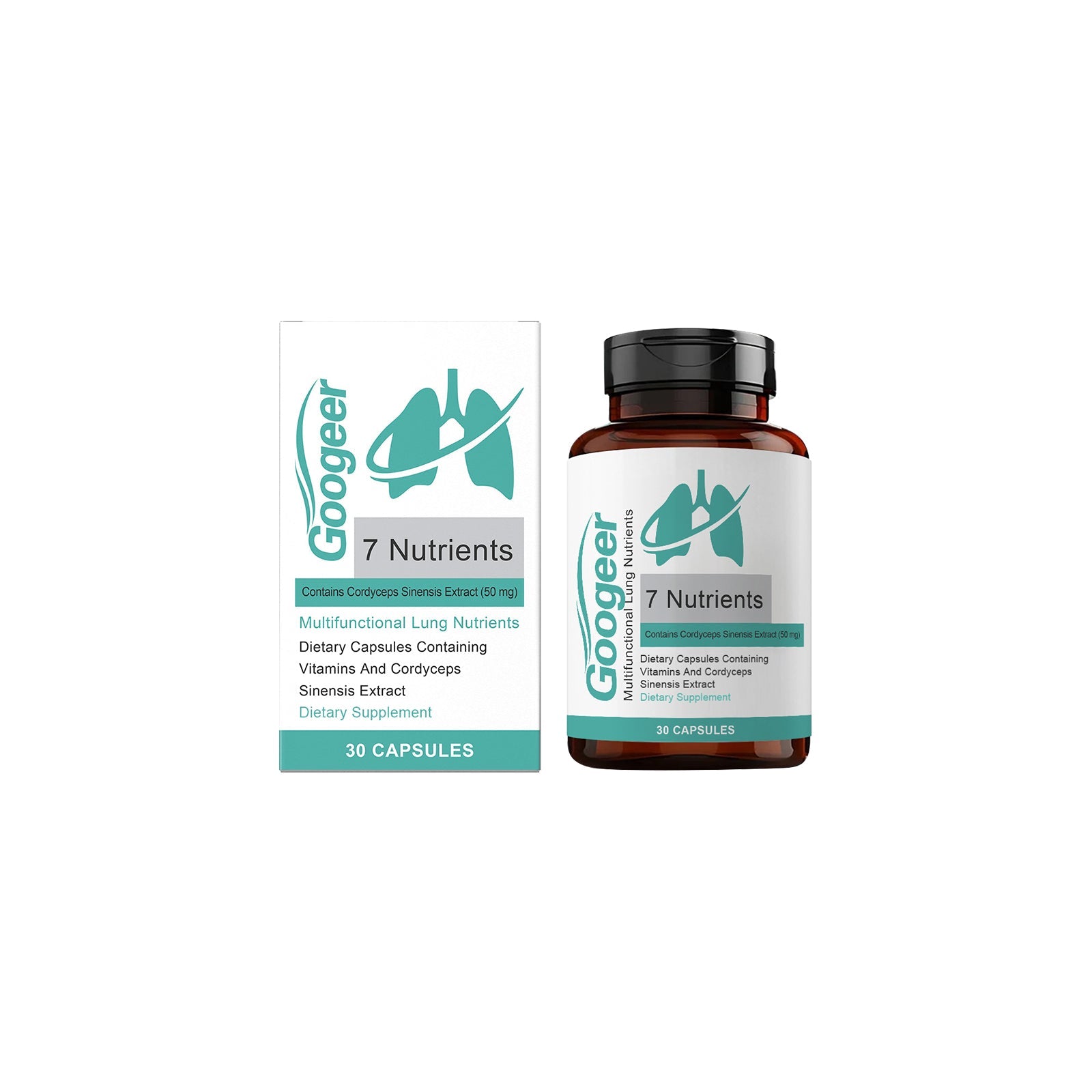 Boost Lung Health Naturally, Respiratory Support, Body Care Capsules ,30pcs