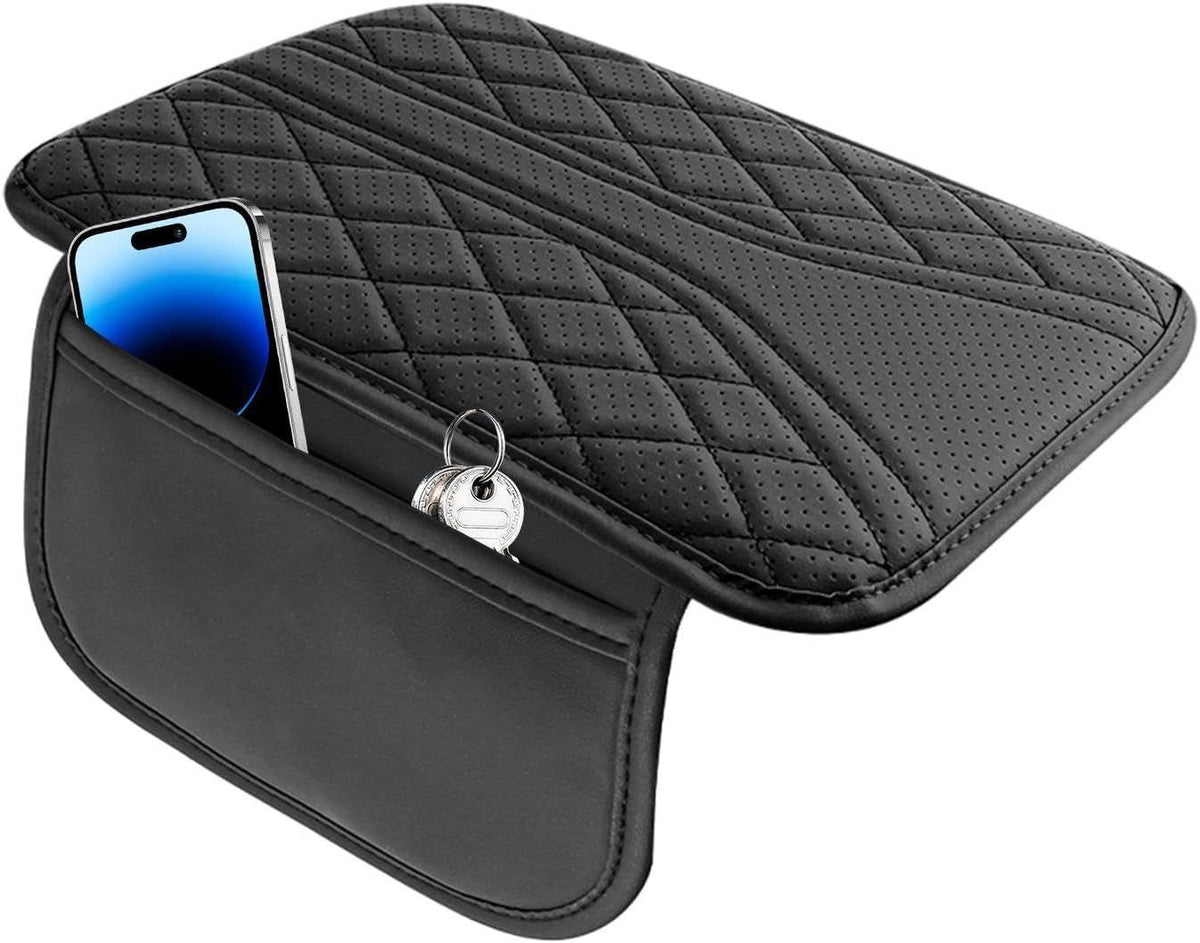 Car Armrest Cushion Car Center Console Armrest Pad With Storage bag