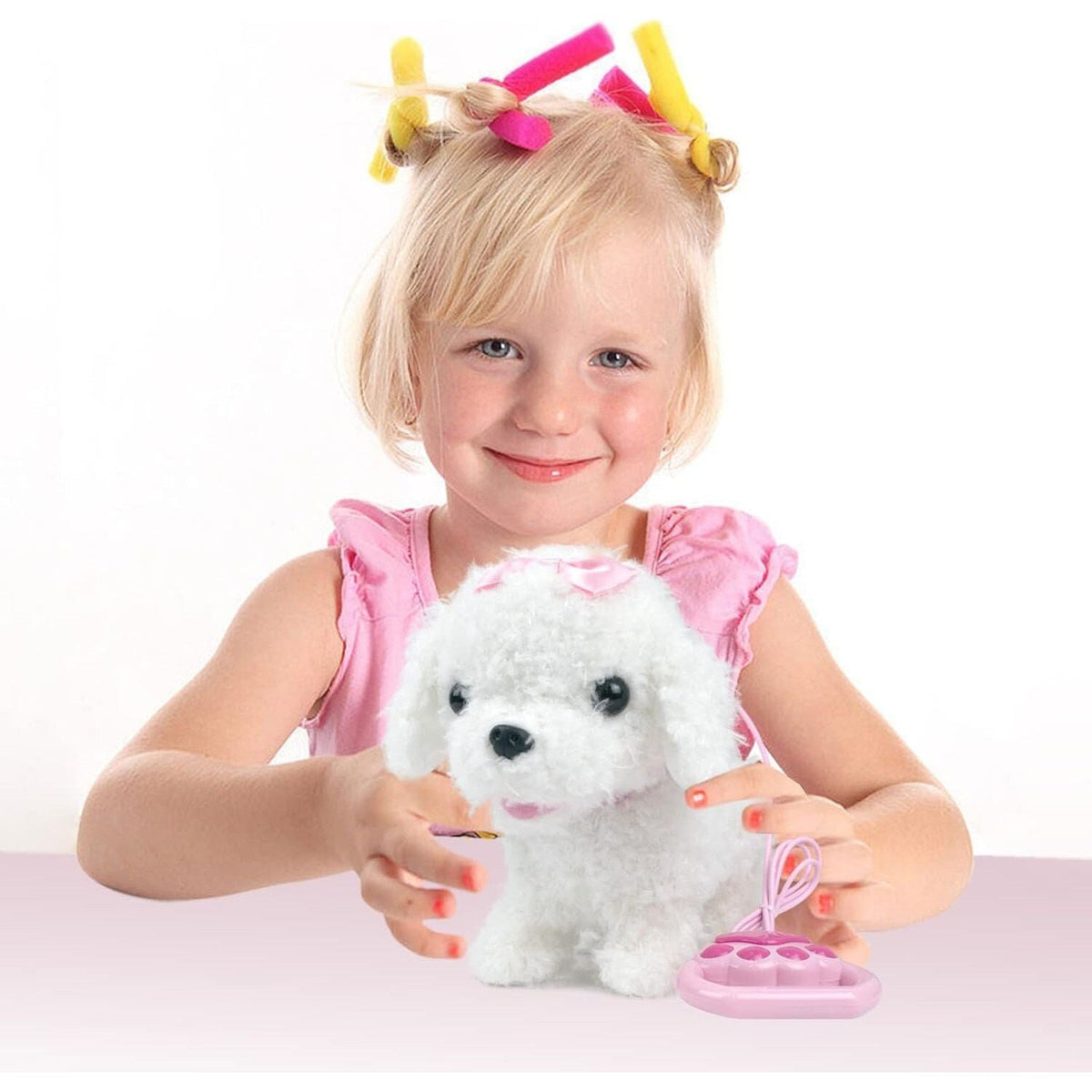 Electronic Plush Puppy Dog Toy Interactive Toys Realistic Stuffed Animal Dog for Girls Boys