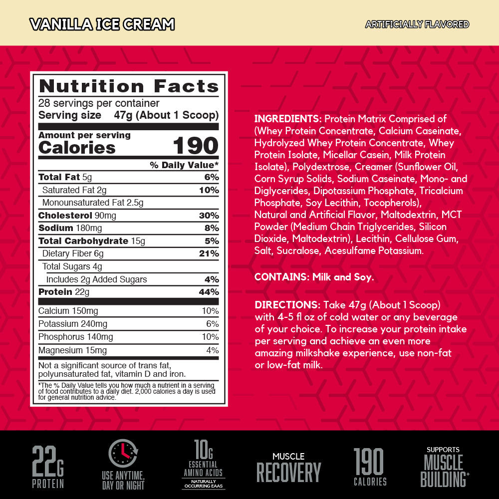 BSN Syntha6 edge 4LB VANILLA MILKSHAKE