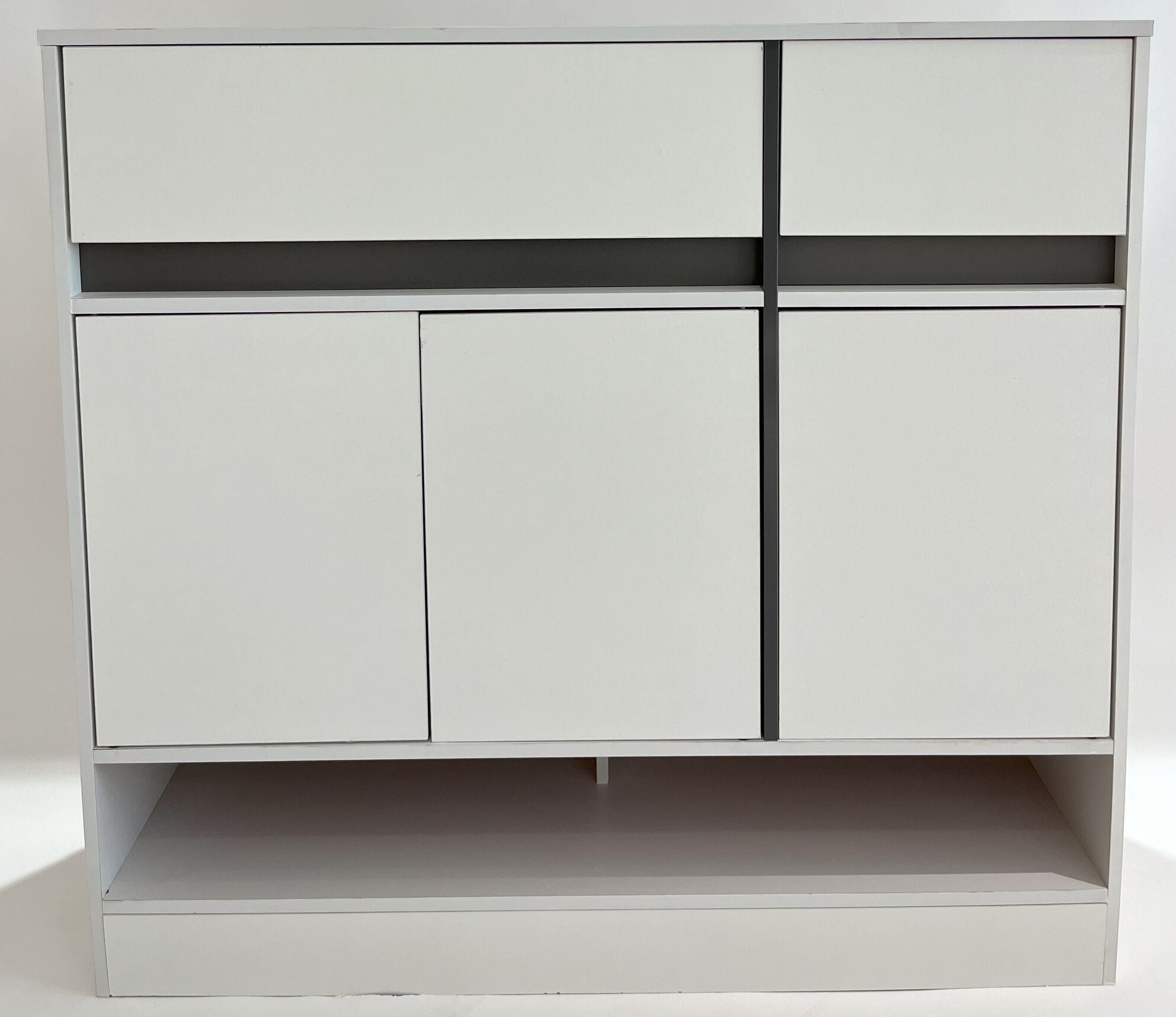 White Shoe Rack #B-08