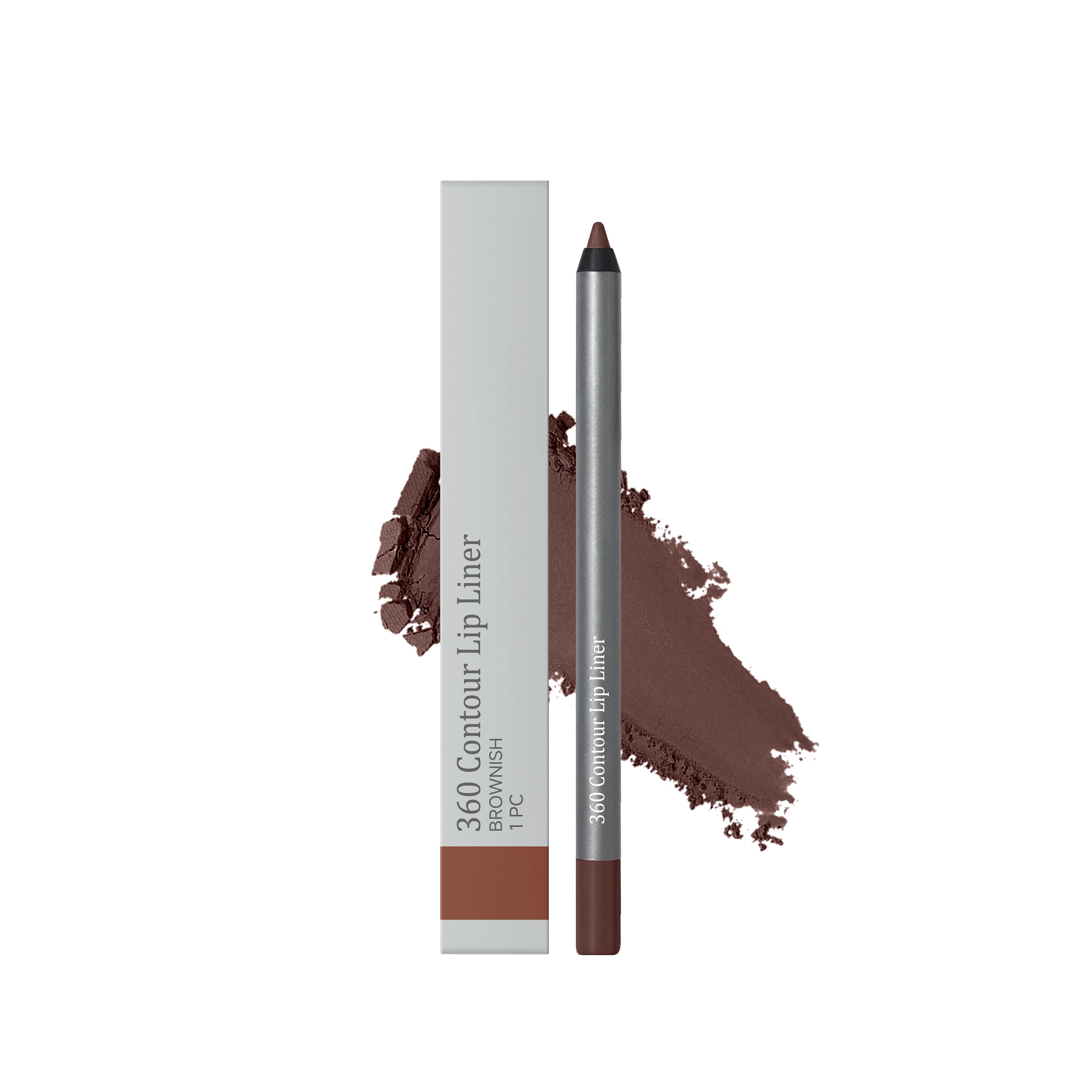 Cocoa Lip Liner for Plump Lip Shape, Matte Finish, Easy to Use, Natural Look ,1pcs