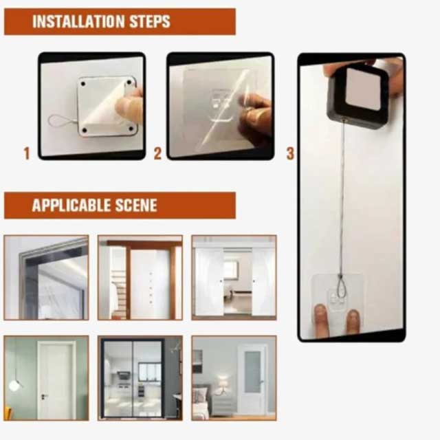 Upgraded Door Closer Tension – Adjustable Hydraulic Door Closing System for Home & Office