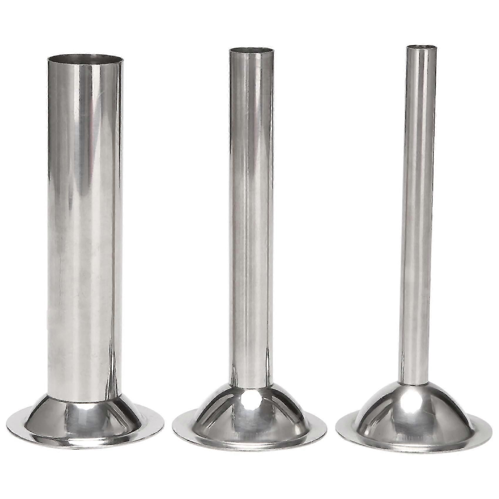 Stuffing Tubes,stainless Steel Funnels Attachment For Manual Sausage Stuffer, For Food Grinders