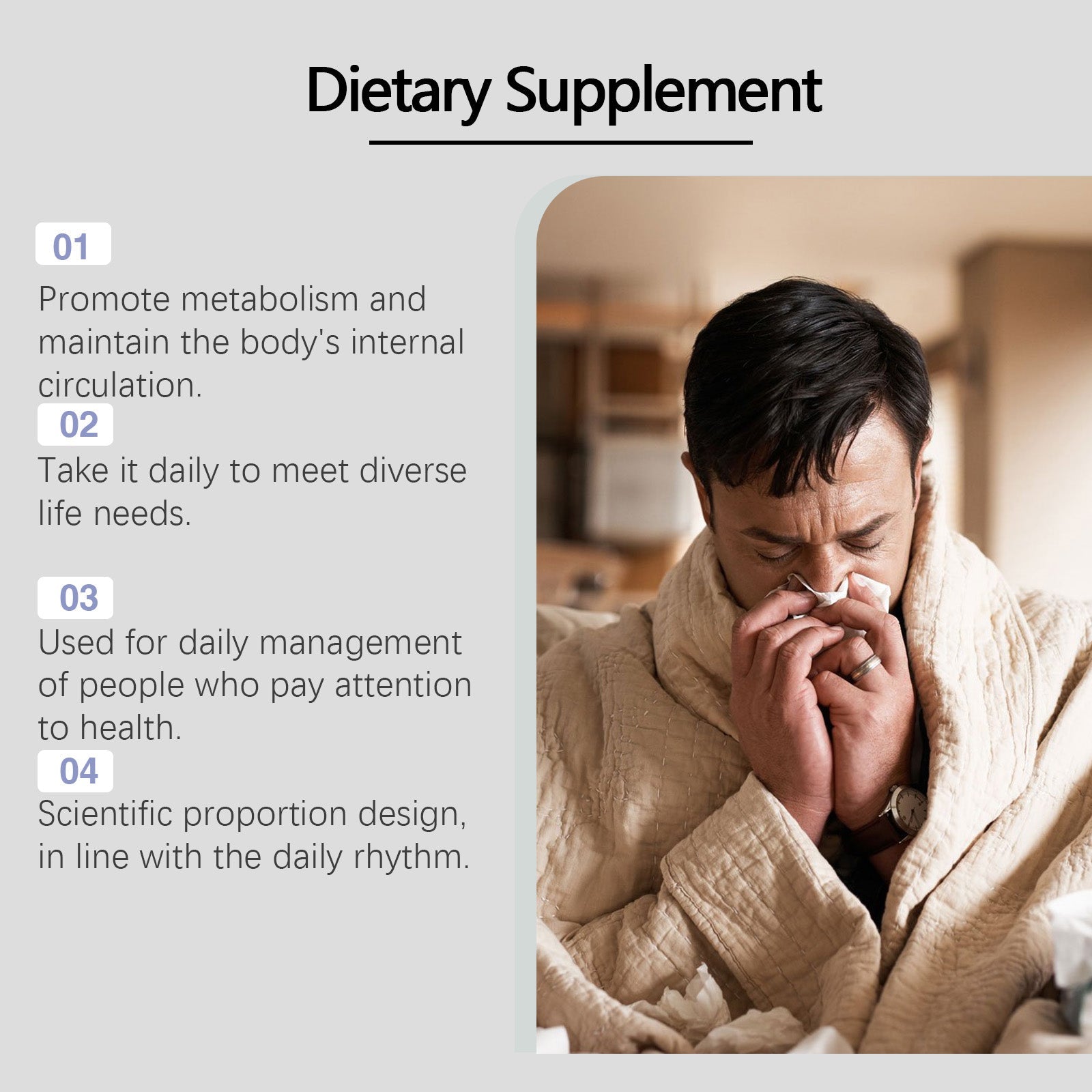 Boost Your Body Care, Support Liver Detox, Relieve Discomfort Naturally ,60 capsules