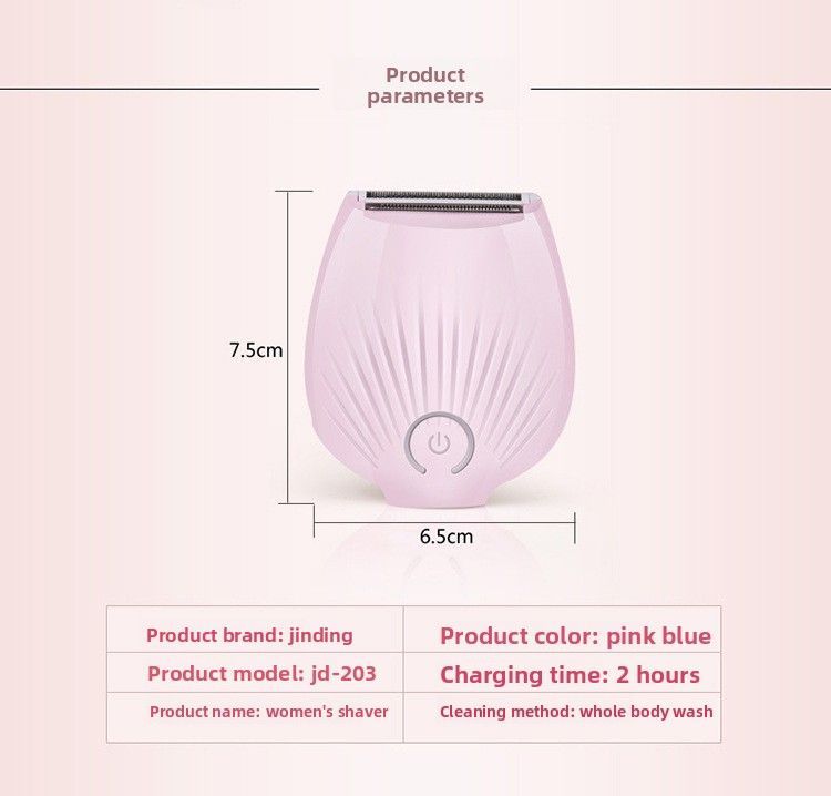 Women's Waterproof Body Hair Trimmer