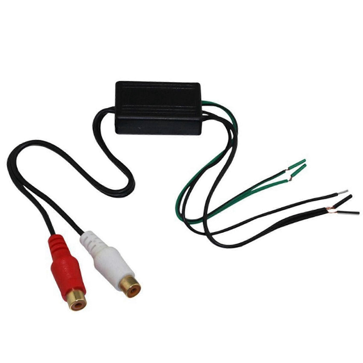 Speaker to RCA Line Output Converter for Car Audio Systems