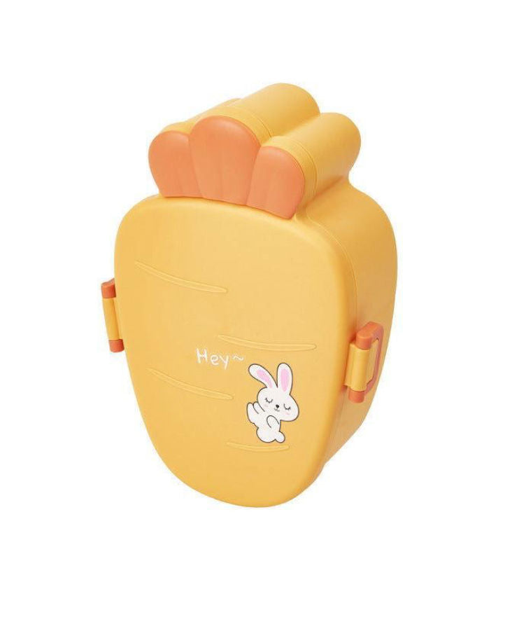 Twisoo Plastic Lunch Box With Spoon, Mix Colors, LBP-004